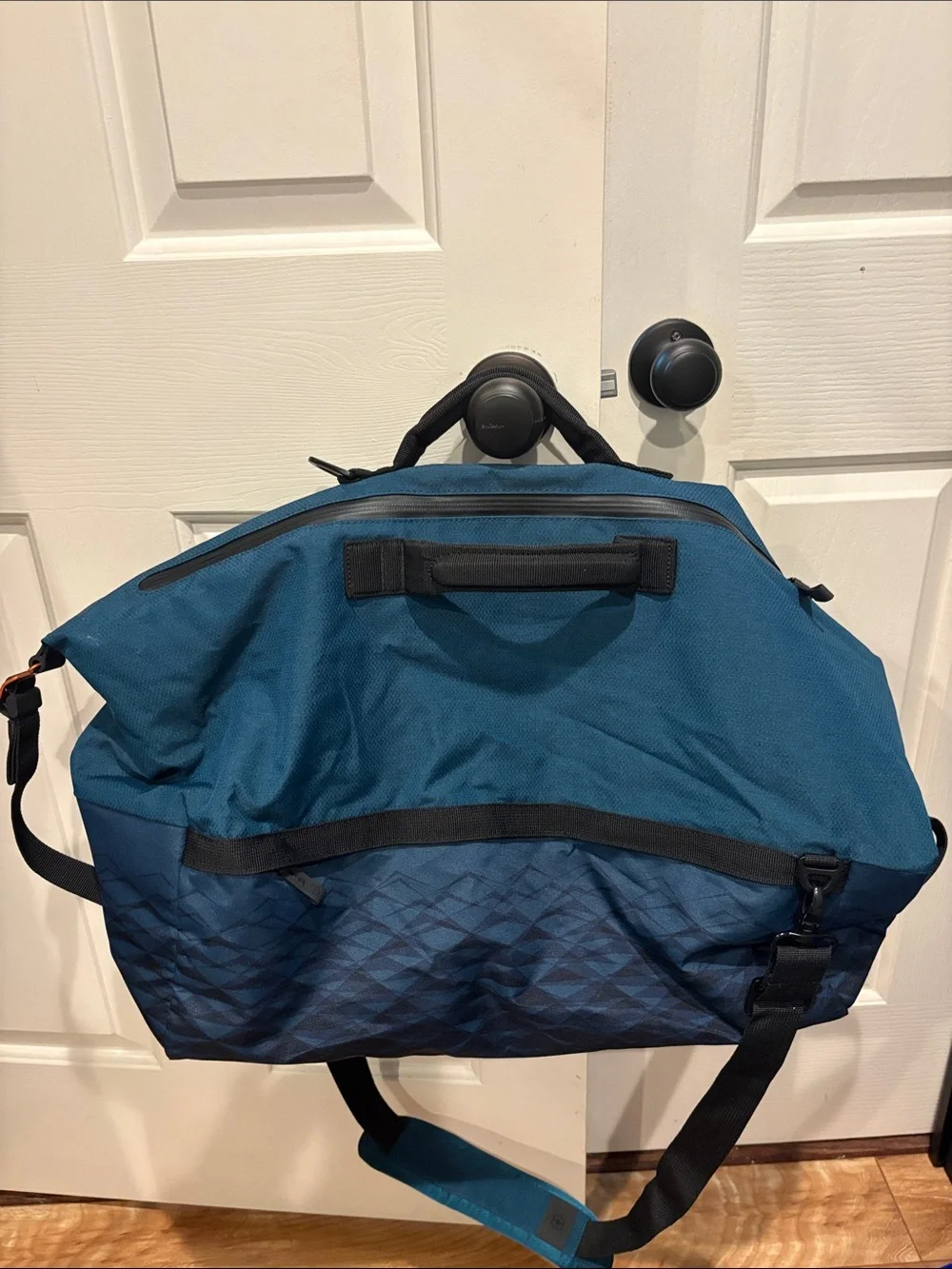 Victorinox Blue Men's Duffel Bag with Black Accents